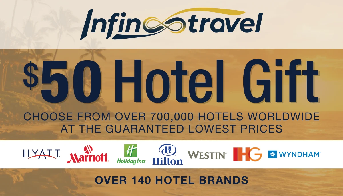 $50 Hotel Gift Card reward